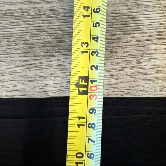 Joseph Ribkoff Women's Black Pull On Wide Leg Crop Pants With Button Detail - Picture 8 of 8